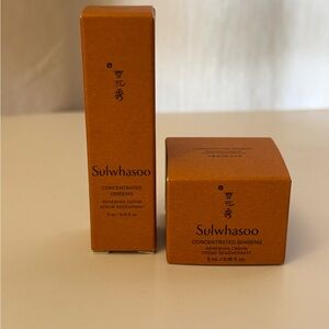 Concentrated Ginseng Renewing Cream and Serum Set